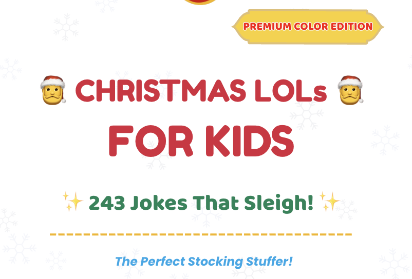 Christmas LOLs For Kids - Book Cover